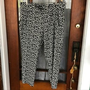 Lane Bryant The Allie black and white pants 20W